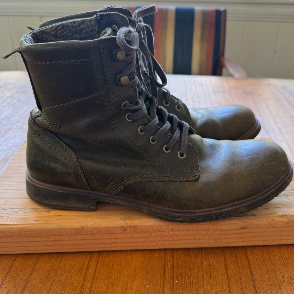 Leather Boots, Size 8.5 men/10.5 women’s